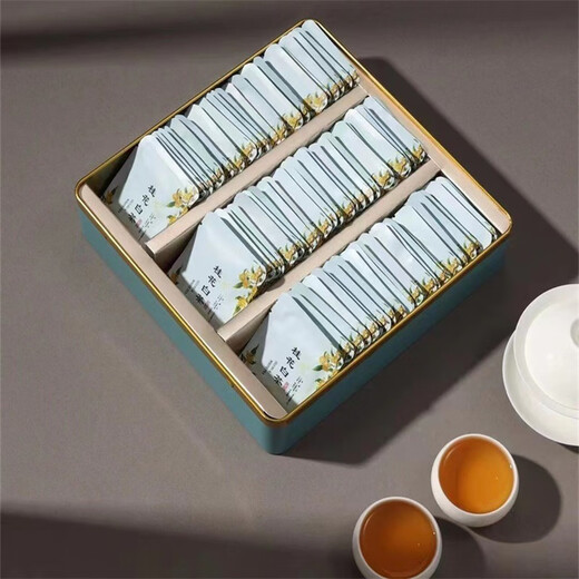 Bilaixiang Fuding Osmanthus White Tea Floral Fragrance Old White Tea Shoumei Biscuits Tea Gift Box Gift Support One Piece Osmanthus White Tea 1 Box 400g