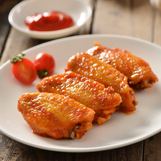 Huadu Food Single Frozen Wing Medium 2Jin Jin is equal to 0.5kg Export Grade Chicken Wing Medium Fried Chicken Wings Grilled Wings Braised Chicken Wings BBQ Ingredients