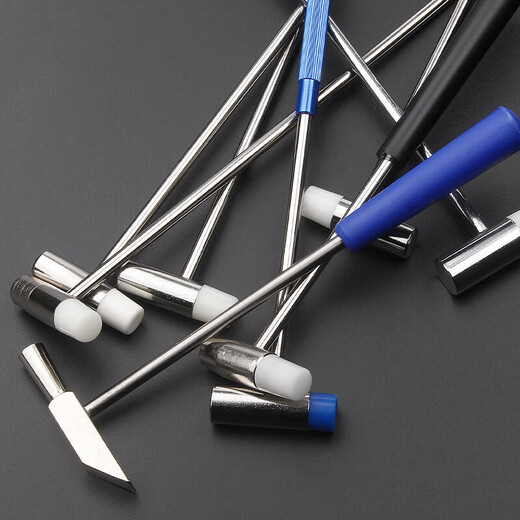 Suizhi mini hammer hammer small trumpet handmade small iron diy hammer small hammer clock repair tool household hammer thumb piano tuning hammer