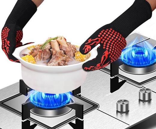 Jiaxun Pigeon Steam Insulated Gloves, Breathable, Flexible, Thin, Non-Slip, Waterproof and Anti-scalding Women's Baking Tools, M Style (Suitable for Women, Small Hands)