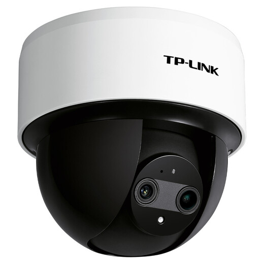 普联（TP-LINK）无线监控摄像头家用 手机APP远程查看高清监控器室内吸顶半球智能网络摄像机360度全景旋转云台版 400万4MP全彩夜视【双目变焦版】 128GB内存卡【免费升级256GB卡】