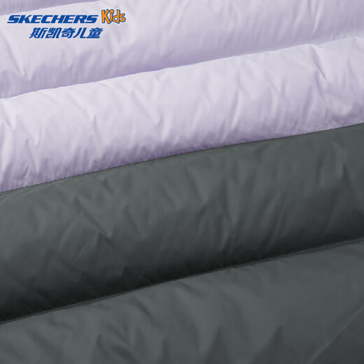 Skechers autumn and winter new style men's and women's woven down jacket vest down vest L424K096