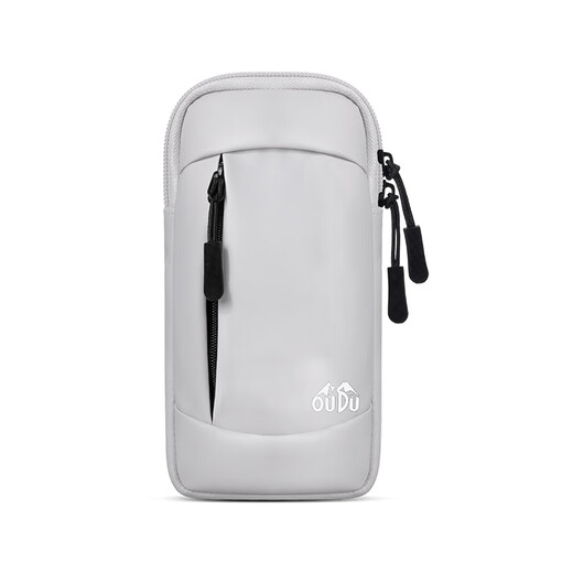 High-looking sports arm bag for men and women, outdoor fitness morning running equipment, waterproof mobile phone storage bag, running armband, classic black, upgraded version 6.8 inches, light and breathable