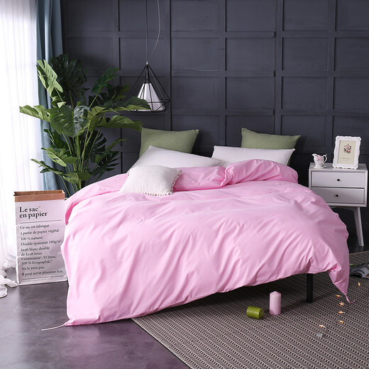 暖梵-防钻毛专用被套防羊毛被钻毛羽绒被跑毛驼绒被掉毛被套防跑绒毛内胆芯被罩高密度防钻毛跑绒被子胆布料 白色 200*230