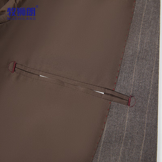 Mushilang suit men's slim business professional formal suit men's fashion suit groomsmen suit groom suit wedding dress