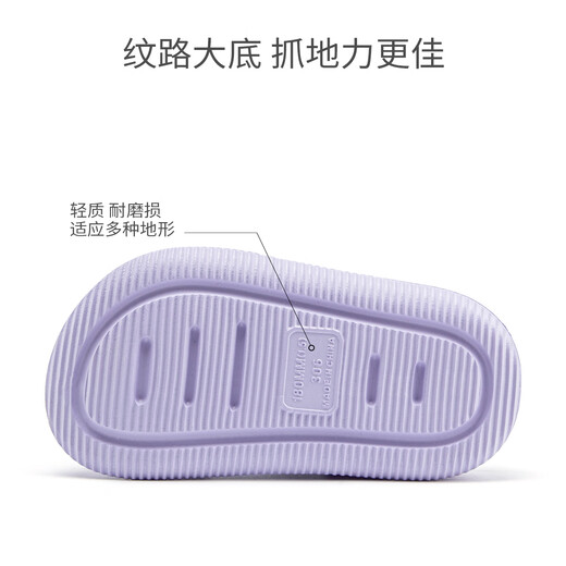 HELLOKITTY children's shoes girls slippers home shoes cartoon beach shoes garden shoes children's Baotou hole shoes 3349C purple 220