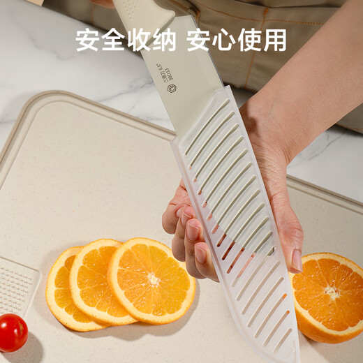 京东京造 3系菜刀 刀具家用切片切菜切肉【防腐防粘】料理刀