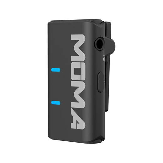MOMA lark M1 M2 colorful wireless professional lavalier microphone one-in-two outdoor live broadcast interview recording mobile phone SLR radio little bee set MOMA larkm1 wireless microphone one-in-two + wireless charging box