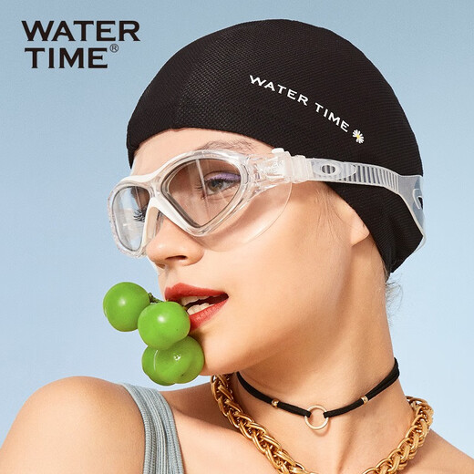 WATERTIME Shuichuan swimming goggles anti-fog large frame men and women adult high-end swimming goggles high-definition waterproof diving glasses professional equipment