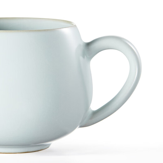 Yaci Ru Kiln Tea Cup Ceramic Tea Cup Office Mug Souvenir Gift Box Erya Cup