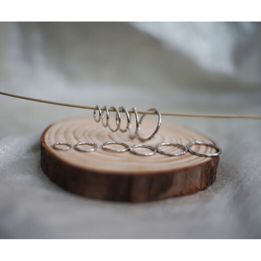 Fiber Bundle (QIANSHU) Pt990 platinum earrings, solid platinum heart earrings, earrings, fashionable and simple ear bone Valentine's Day gift, platinum small size 0.23g*single