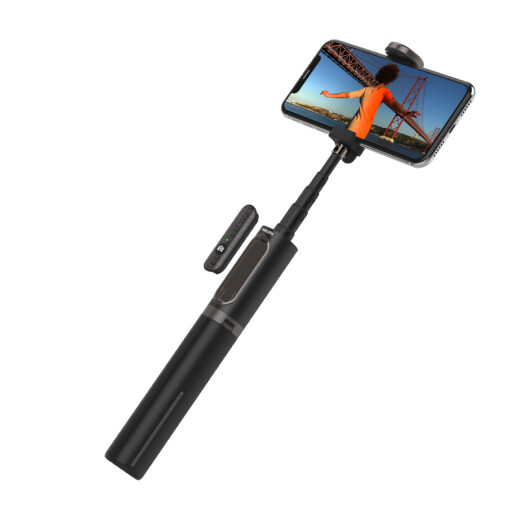 Philips (PHILIPS) tripod wireless selfie stick Bluetooth remote control compact portable short video/live broadcast bracket Android/Apple mobile phone universal black DLK3618N