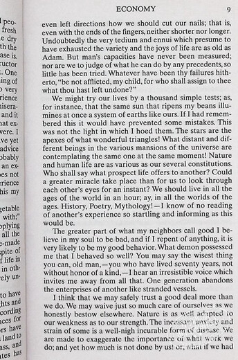 梭罗：瓦尔登湖 英文原版 Walden and Civil Disobedience