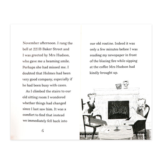 Sherlock Holmes, Volume 1, 10-volume set (Sweet Cherry Publishing House), chapter bridge book, primary school extracurricular reading, imported English original