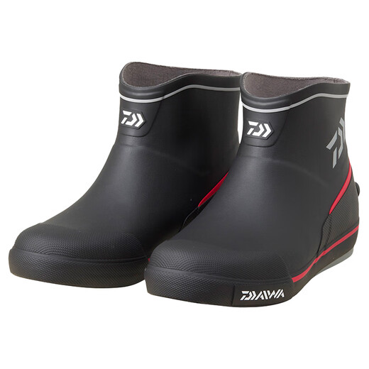 DAIWA 23 new DB series boat fishing non-slip deck shoes fishing boots breathable short boots long boots DB-2412 black M (size 40-41)