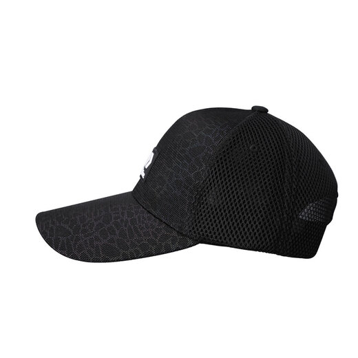 DAIWA Spring and Summer New Style DCN-9209C Half Mesh Hat Fashionable Breathable Sun Hat Fishing Hat Men's and Women's Sports Hat Black One Size