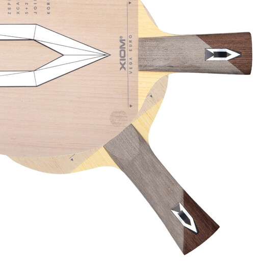 XIOM VEGA carbon fiber table tennis blade professional table tennis racket offensive competition training light cricket board Weijia Europe horizontal shooting FL (long handle)