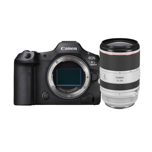 Canon r5 second generation full-frame professional mirrorless camera EOS R5 Mark II 8K video professional camera vlog shooting r52 flagship digital camera R5 second generation stand-alone + RF70-200mm F2.8 Package 3 Advanced professional including high-end UV and other professional accessories