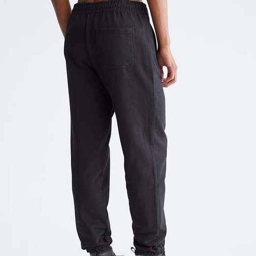 Calvin KleinCK men's men's sweatpants simple embroidered leg knitted sweatpants black M
