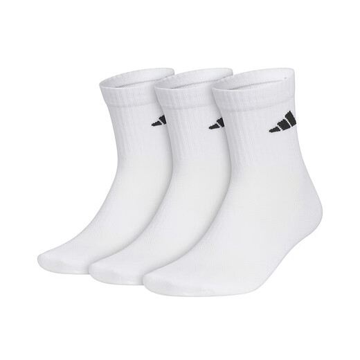 Calcetines para hombres adidas calcetines para mujeres 2025 Summer Nuevos calcetines de deportes de moda sudor-absorbente de tubos medianos de largo JC9273 paquete triple 3942-M