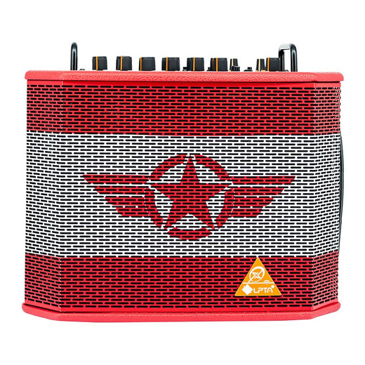 Magic 3plusX Magic 3 Audio Guitar Speaker Rubik's Cube Rechargeable Singing Electric Blowpipe Outdoor Live Broadcast with Sound Card Magic 3plusX American Team Red 120w Free Dual Wireless Microphones