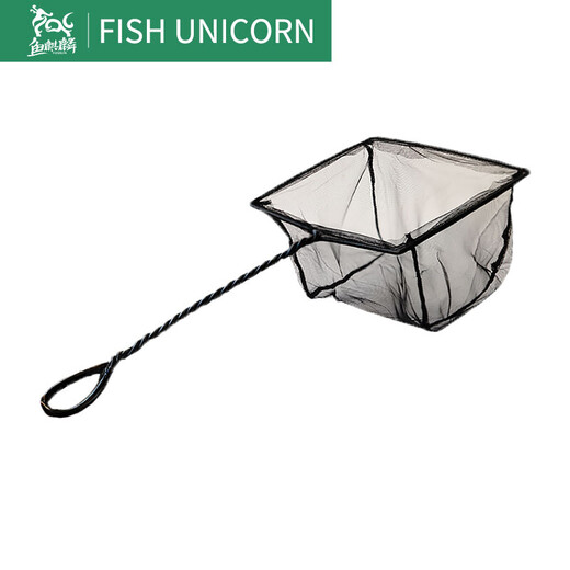 Fish Qilin fish tank fishing net copy fish net bag fishing tool household fishing fishing hand copy net fishing net small net fishing 8cm