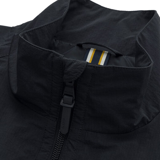 HAZZYS Men's Simple Versatile Stand Collar Casual Jacket ASVZU0BCX29 Dark Navy DN 180/100A50