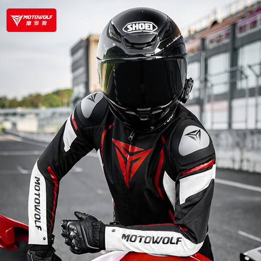 MOTOWOLF motorcycle riding suit suit for men, all-season, fall-proof, windproof, autumn and winter warm motorcycle rider equipment
