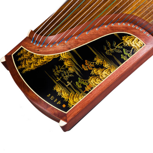 
Dunhuang brand Dunhuang Guzheng 694KK/694L-L/694TT/694LL/7694RR/694PP Grade Examination Performance Solid Wooden Kite 694V-V Fugui Mantang-Shanshui Full Set of Accessories