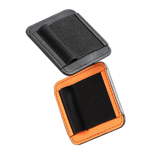 SHANLING Small Tail Magnetic Leather Case with Strong Magnetic Suction for Android and Apple Phones, Suitable for All Series of UA1-UA5 Products, Orange, Suitable for All Series of UA1-UA5 Products
