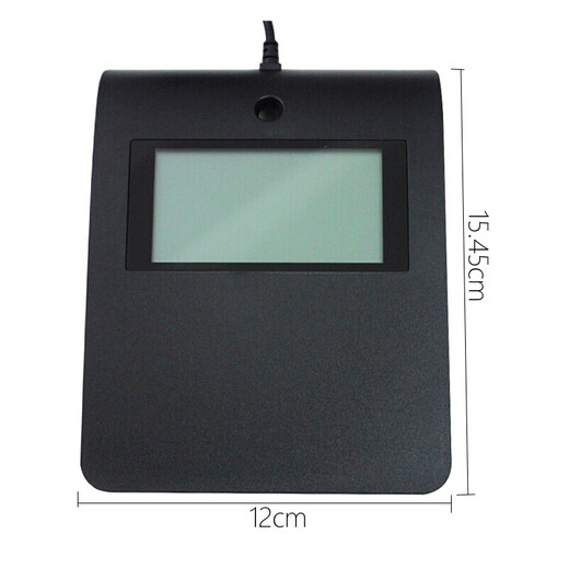 Hanwang handwriting pad electronic signature screen ESP370U original handwriting signature preservation digital screen electronic signature screen business hall application signature confirmation screen fingerprint entry two-in-one ESP370U (Ding Yueteng special version)