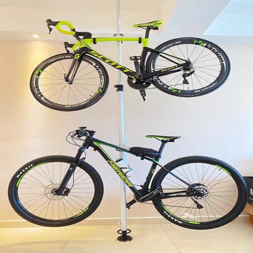 Dingtian mountain road bicycle indoor parking rack bicycle vertical display rack hanger car store home