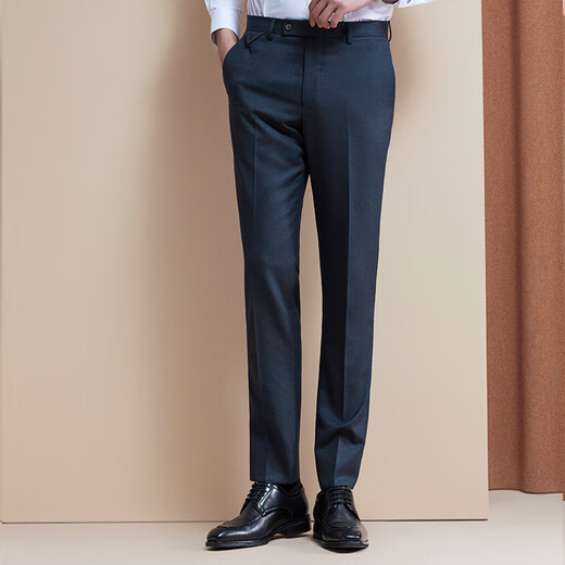 Announcement Bird Business Suit (Pants) Slim Fit Wool Formal Long Pants EBD223235S Green 82A