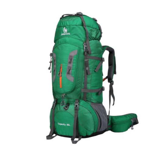 Vanaheimr 75L large-capacity mountaineering bag camping camping hiking multi-external backpack waterproof wear-resistant travel bag black 80L large bag