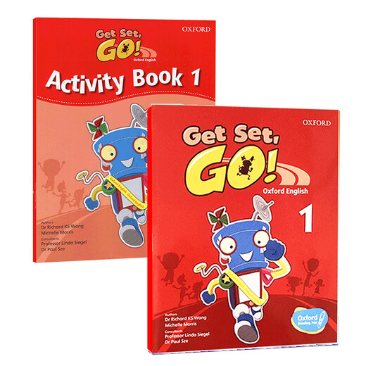 牛津原版幼儿英语Get Set Go 1 教材+练习册套装 点读版（牛津大学出版社）牛津点读笔可点读 原版进口 英语学习