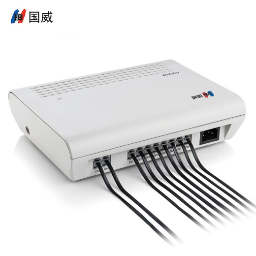 Guowei GW2082 in (external line) 8 out (extension) group program-controlled telephone switch computer traffic recording message splitter landline switch