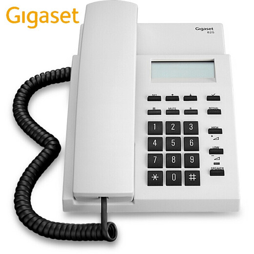 Gigaset 西门子 电话机座机 固定电话 办公电话 825白