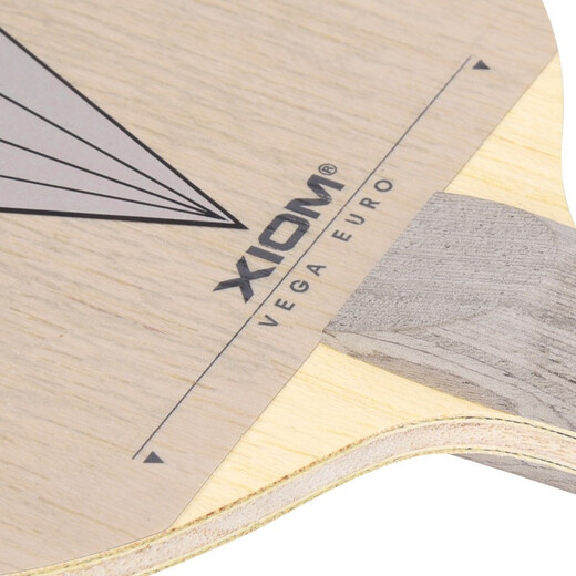 XIOM VEGA carbon fiber table tennis blade professional table tennis racket offensive competition training light cricket board Weijia Europe horizontal shooting FL (long handle)