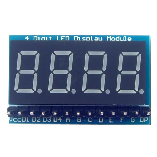 (RunesKee) four-digit red highlight LED tube display module 0.36-inch digital display tube electronic module