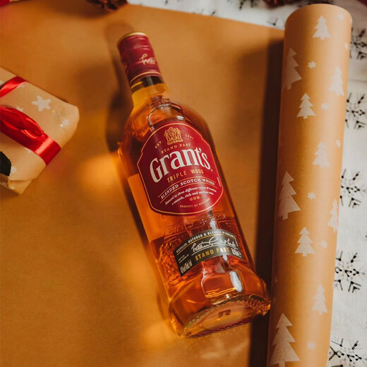 Grant's Three Barrel Aged Scotland Blended Whisky Botella original Licores importados Licores extranjeros Grant's Three Barrel Whisky 700ml - Botella desnuda