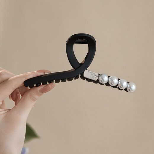 Chimera (CHIMERA) French bead frosted hair clip for women on the back of the head, shark clip, hair accessories, hair clip, birthday gift for girls