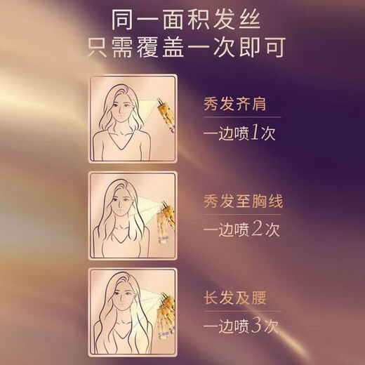 LUX mist hair care essential oil spray 30ml woody fragrance conditioner hair essence improves frizz, smoothes and shines