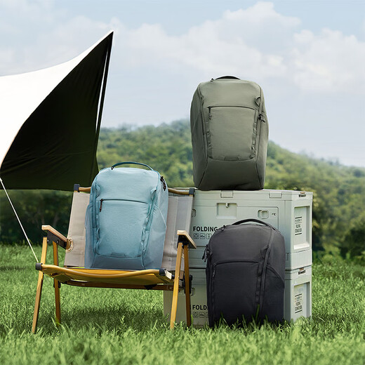 Mijia Xiaomi Outdoor Leisure Sports Backpack Men's School Bag Women's Computer Bag Lightweight Mountaineering Bag Travel Bag Jungle Green