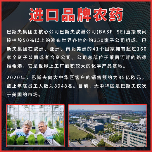 BASF German benzylfluamide health attack tomato and cucumber powdery mildew early blight imported pesticide fungicide 100ml