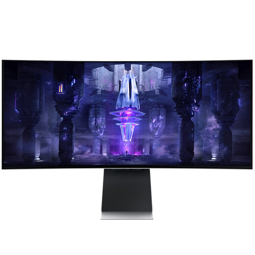 三星（SAMSUNG）玄龙骑士G8 34英寸带鱼屏 OLED 准4K曲面175Hz高刷游戏 内置音箱 台式笔记本外接 电竞 电脑显示器 G85SD 量子点 LS34DG852SCXXF 官方直营旗舰店