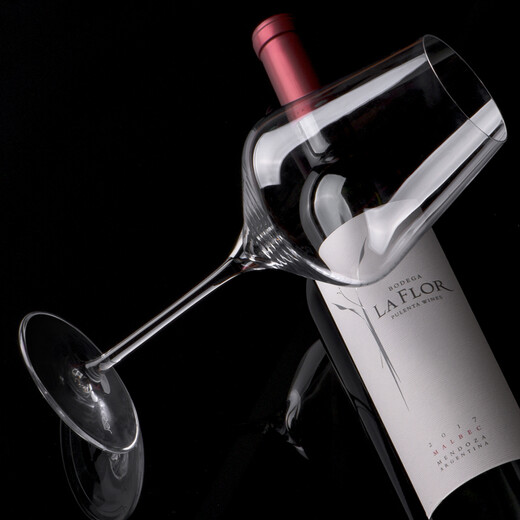 Cheer red wine glass household goblet German imported Bordeaux red wine glass lead-free crystal wine glass 2 pieces