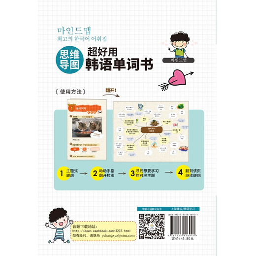 Selbstgesteuerte Mindmap, super einfach zu bedienendes koreanisches Wortbuch