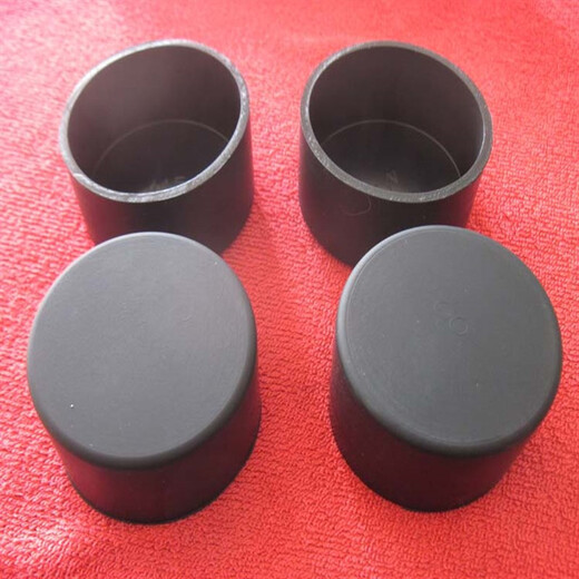 Silicone rubber outer protective cover protective cover braces plastic tube cap protective cover 35MM thread rubber cap-A=22.7MM