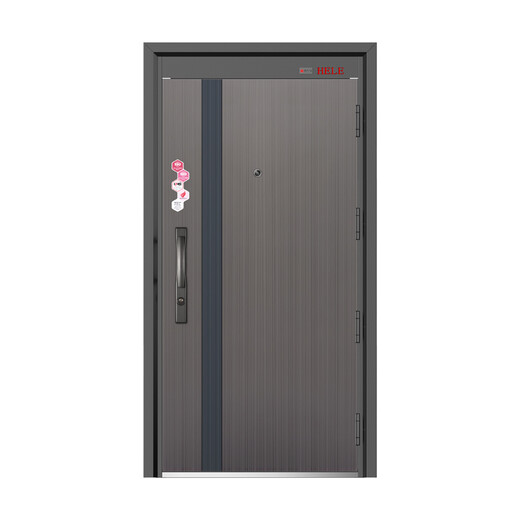 HELE DOORS HELE DOORS Grade A door-Lezhi light luxury simple style anti-theft entry door steel door can be customized 2050*960 single leaf