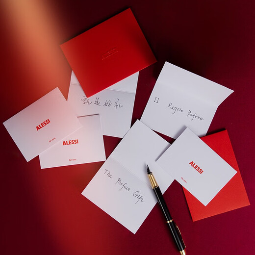 Alessi New Year's Gift Tipsy Gift Box Red Wine Bottle Opener Wine Accessories High-end Birthday Housewarming Gift Newlywed Tipsy Gift Box (Anna Silver + Sandro Red)